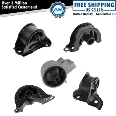 Juego de 5 kit de montaje de motor y transmisión manual para 94-01 Acura Integra L4 1,8 L Foto 1 de 4