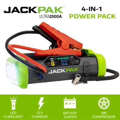 Jackpak Ultra 2500A - Portable Jump Starter-Charger - 5180050 Foto 1 de 4