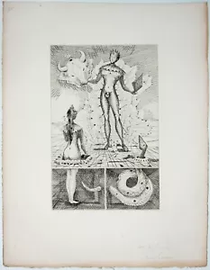 LUCIEN COUTAUD - 1956 Bon A Tirer (BAT) Signed Etching - Le Taureau Blanc XI - Picture 1 of 3