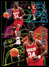 Hakeem Olajuwon 1994-95 Fleer Triple Threats #6 Houston Rockets