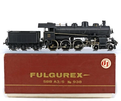 FULGUREX SA H0 HO BRASS  SBB A3/5 No. 938 , Laiton messing-model - Image 1 of 4