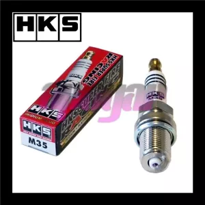 HKS Super Fire Racing Plug M35 (6pcs) JIS Type φ14 x 19mm 50003-M35 x 6 - Picture 1 of 3