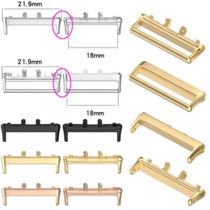 NEW Metal Watch Band Adapter For Samsung Galaxy Fit3 Smart Watch Connector Band - Picture 1 of 27