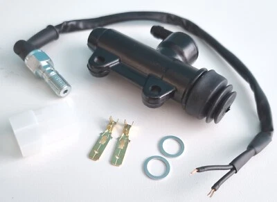 BREMSZYLINDER HINTEN BREMSPUMPE BREMSLICHTSCHALTER MZ 125 SM SX RT ab BJ2000 NEU - Bild 1 von 2