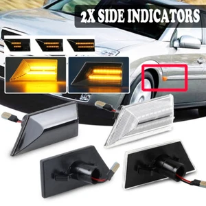 Dynamic Side Repeater Indicator LED Light Lamp For Opel Vauxhall Vectra C Signum - Picture 1 of 12