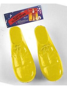 Rubie's - Chaussures clown en plastique jaune pour enfant