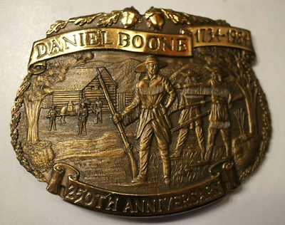  Historical  Providence Mint.  Buckle Bronze -  Daniel Boone,  - Image 1 of 3