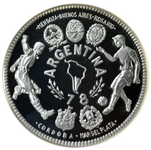 EQUATORIAL GUINEA 2000 Ekuele 1979 NGC PF67 World Cup Soccer - Argentina Mtg.195 - Picture 1 of 4