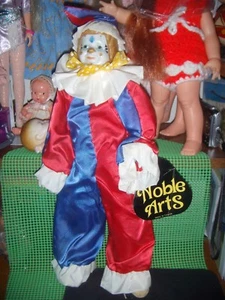 2 PORCELAIN 10" & 16" DOLLS IN ORIGINAL DOLL WITH HANDTAGS, NOBLE ARTS & JOLLY - Picture 1 of 7