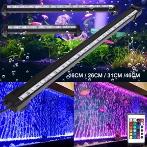 Flexible Air Curtain Bubble Wall Tube Pump Fish Tank Aquarium Oxygen Diffuser - Picture 1 of 28