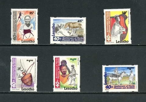 P278   Lesotho  1998   Morija Museum   6v.   MNH Cover