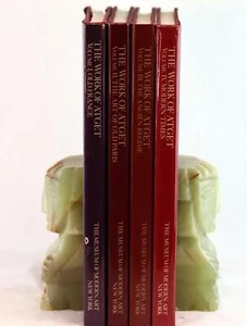 The Work Of Atget 4 Volume Set Museum of Modern Art Hardcover w/Dustjacket - Picture 1 of 12