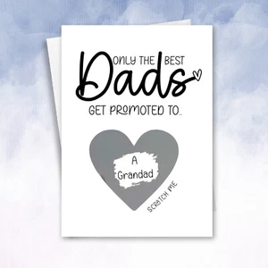 Your going to be a Grandad Scratch off tarjeta personalizada pops papá - Imagen 1 de 9