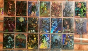 Wizard Magazine Sammelkarten Serie 4 Bild, Ereignis, Chaos, DC, Marvel, Wildstorm Set - Bild 1 von 2