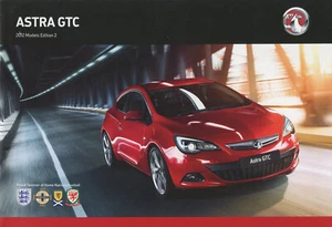 CAR BROCHURE: VAUXHALL ASTRA GTC - DECEMBER 2011 - Picture 1 of 1