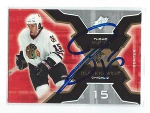 Tuomo Ruutu Signed 2006/07 SPX Card #21 - Picture 1 of 1