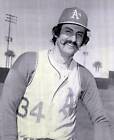 Rollie Fingers of the Oakland Athletics 1968 in Oakland California Old Photo