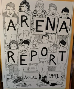 1991 Wrestling Arena Report Fanzine Magazine Annual Ron Lemieux - Picture 1 of 1