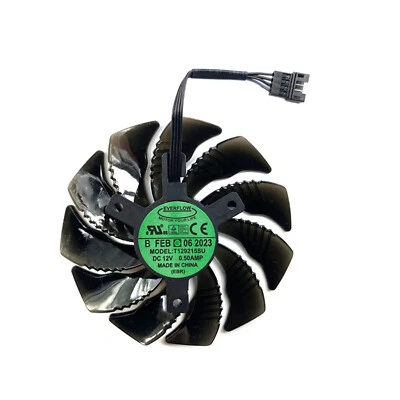 For GIGABYTE CMP 30HX 6GB Graphics Card Replacement Fan Cooling Fan T1295SU - Image 1 of 4