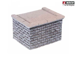 Base de señal NOCH 58304, pequeña, 2 piezas, 5 x 3,7 cm, 3 cm de alto, H0, nueva, embalaje original - Imagen 1 de 3