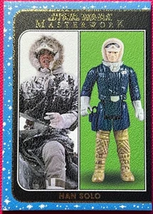 Star Wars Masterwork 2021, Han Solo Fuera de la Caja Tarjeta de Lienzo OTB-2 #21/25 - Imagen 1 de 2