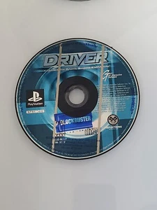 Driver (PlayStation 1 PS1) Black Label - Blockbuster Sticker - Imagen 1 de 1