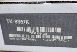 Kyocera TK8367K Taskalfa 2554ci Tk8367 Sd Toner nero nuovo in scatola - Foto 1 di 2