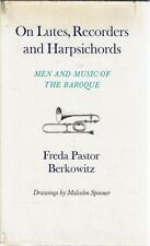 On Lutes- Recorders And Harpischords by Berkowitz Freda Pastor - Book