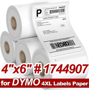 LOT Roll DYMO 4XL Labels Direct Thermal Shipping Labels 4"x6" 1744907 Compatible - Picture 1 of 21