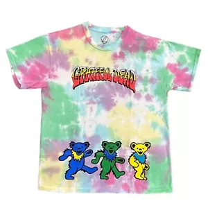 Grateful Dead Tie-Dye Dancing Bears Women's T-Shirt - NWT - Picture 1 of 4