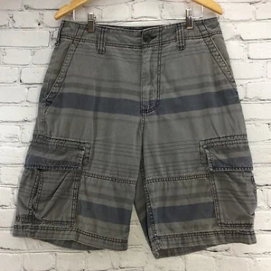 American Rag Cargo Shorts Mens Sz 32 Gray Flaws Distressed - Picture 1 of 12