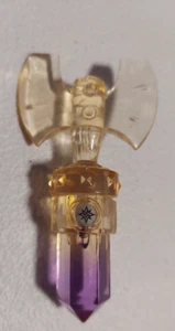 Magic Axe of Illusion Trap Crystal Skylanders Trap Team AS-IS faded for CUSTOM - Picture 1 of 2