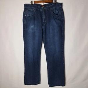 Tommy Bahama Cayman Jeans Mens 36x29 Relaxed Fit Blue Denim Dark Wash Stretch - Picture 1 of 23
