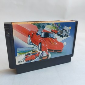 Road Fighter Konami pre-owned Nintendo Famicom NES Tested