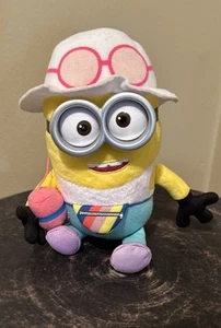 Despicable Me 3 Minion Ty Tourist Jerry Minions 8” Plush Toy Collectable - Picture 1 of 6