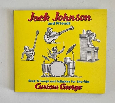 CURIOUS GEORGE Jack Johnson & Friends Sing-A-Longs & Lullabies For Film CD 2005 Foto 1 de 4