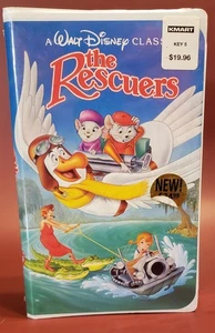The Rescuers (VHS 1992) Walt Disney Rare Black Diamond #1399. NEW Factory Sealed - Picture 1 of 4