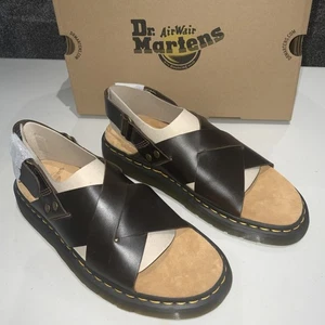 Dr. Martens Unisex Sandals Zane Brando Brown 31577375 Size Uk 10 New In Box - Picture 1 of 9