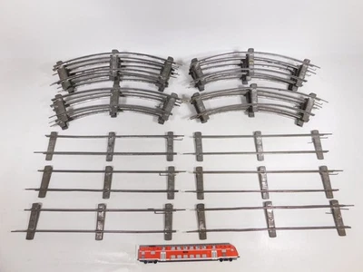 DM984-4 20x Bing Gbn Gauge 1 Track for Clockwork Straight 13 7/8in curved 8er - Image 1 of 4