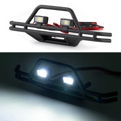 AXSPEED RC Vorderseite Stoßstanger mit LEDs Licht für RC 1/18 HPI Venture HILUX - Bild 1 von 4