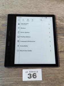 Amazon Kindle Oasis 10a generazione 32GB WiFi + Lettore eBook LTE 3G - Leggi bene - Foto 1 di 11