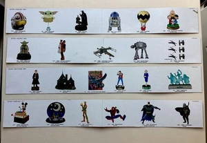 8 X HALLMARK 2020 Keepsake Ornaments Shelf Talkers Star Wars/Harry Potter & More - Picture 1 of 8