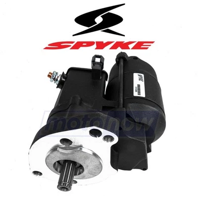 Spyke 1.4kw Starter Motor for 1989-1993 Harley Davidson FXR Super Glide II - sn Foto 1 de 4