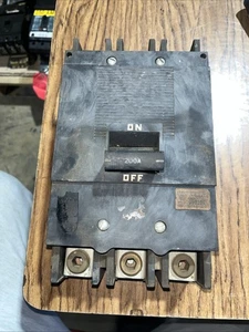 Square D 200 Amp Circuit Breaker 997326  125/250/600 V  3 pole - Picture 1 of 6