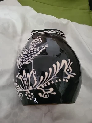 Vase  Keramik Henkel West Germany Antik Blau  - Bild 1 von 4