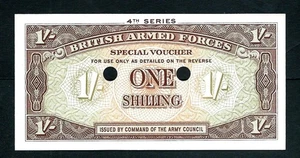 British Armed Forces (M32c) 1 Shilling 1962 UNC - Picture 1 of 2