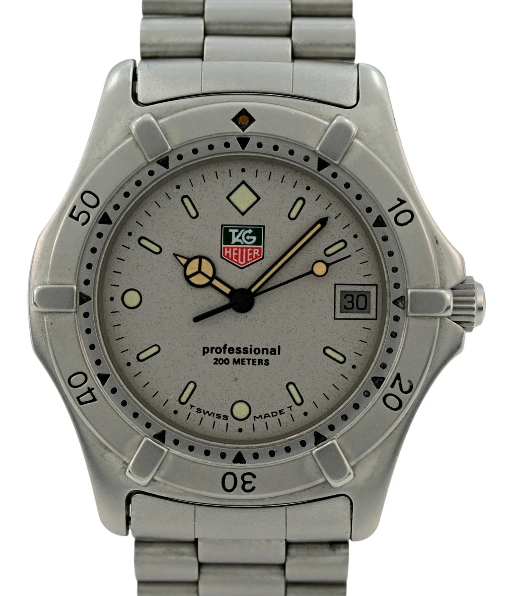 TAG HEUER Professional 2000 ⭐️不動品　 ⭐️最安値 TAG Heuer 2000 Wristwatches for sale | eBay