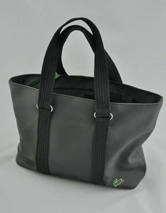 Bolso de mano vintage Lacoste negro medianoche para mujer - Imagen 1 de 11