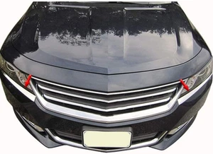 2pc. Luxury FX Stainless Headlight Accent for 2014-2020 Chevy Impala w/o Limited - Picture 1 of 5