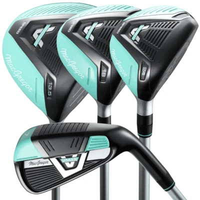 MACGREGOR 2025 V-MAX SPEED LADIES GOLF CLUBS DRIVER, FAIRWAY, HYBRID & IRONS - Image 1 of 2